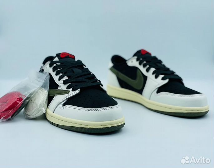 Nike air Jordan 1 low 10 travis scott olive