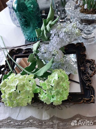 Цветы из холодного фарфора