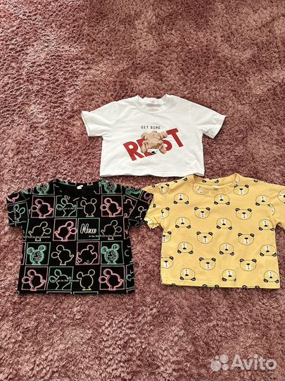 Футболка детская для девочки 98