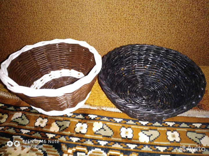 Плетеные корзинки