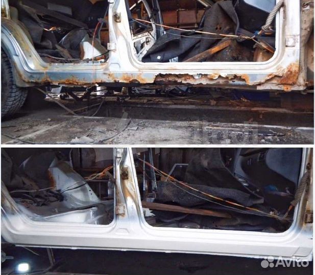 Ремонтные Пороги с усилителями Mercedes-Benz E-klasse (W124)