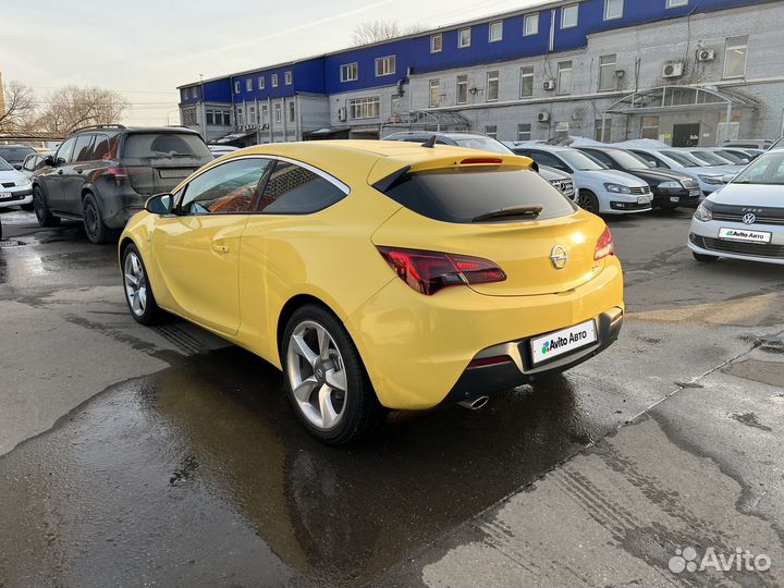 Opel Astra GTC 1.4 AT, 2012, 129 000 км