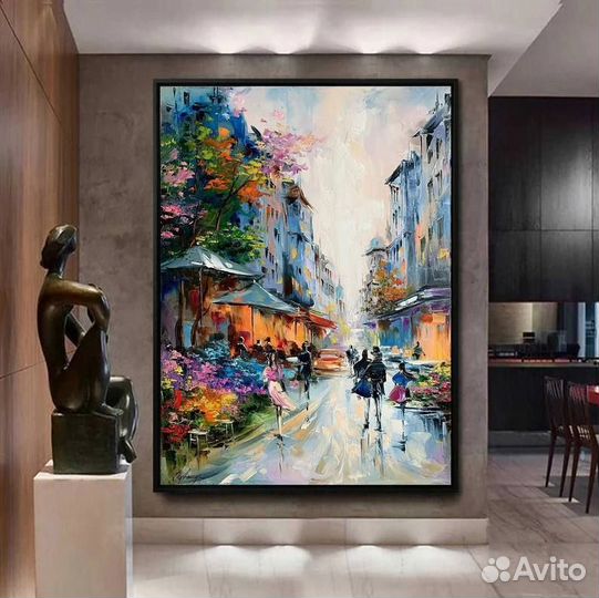 Картина абстракция