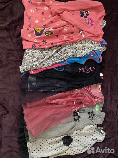 Вещи на девочку 110/116 пакетом