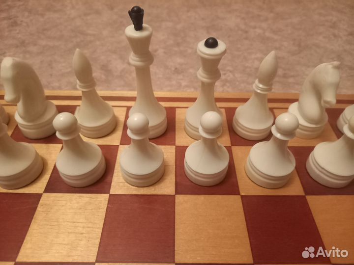 Шахматы СССР 45 на 45 карболитовые