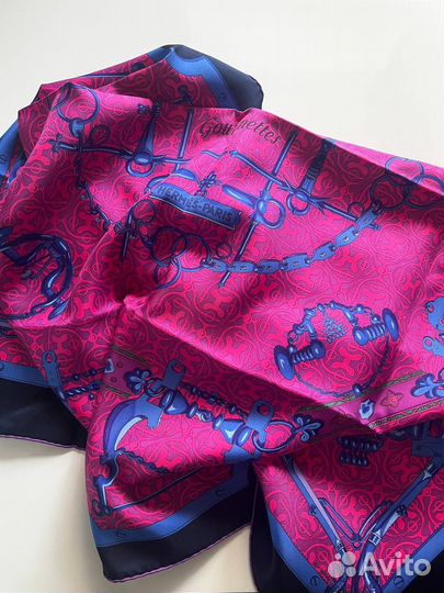 Шелковый платок hermes оригинал