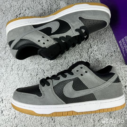 Кроссовки Nike SB dunk low серые