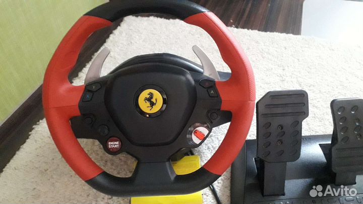Игровой руль trustmaster ferrari 458