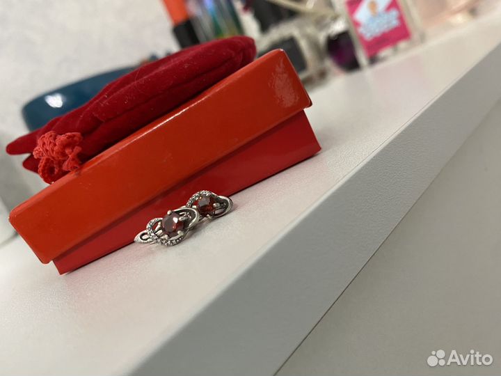 Серьги серебро 925