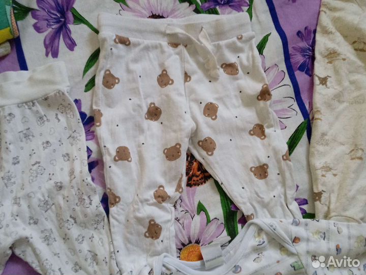 Детские вещи от 0до 7 месяцев
