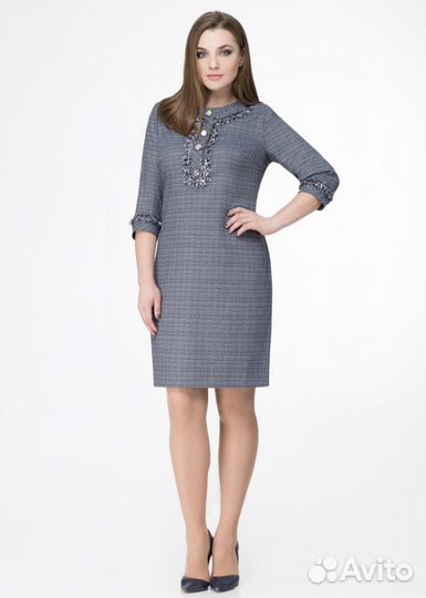 Платье трикотажное женское
