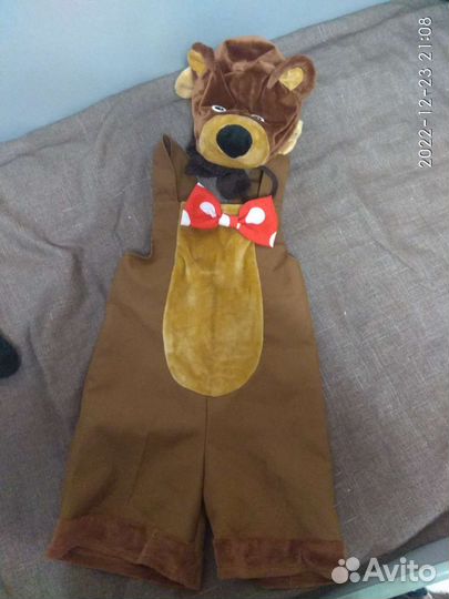 Новогодний костюм для мальчика 104 110