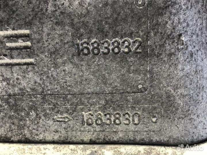 1683832 Шумоизоляция двигателя задняя Daf XF105