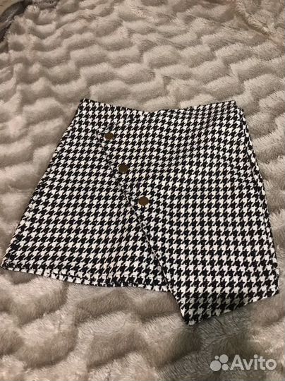 Твидовая мини юбка (новая)