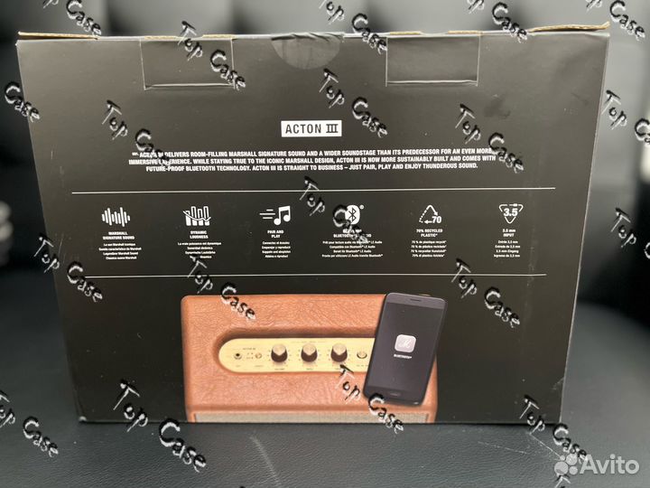 Колонка Marshall acton III Brown Коричневый