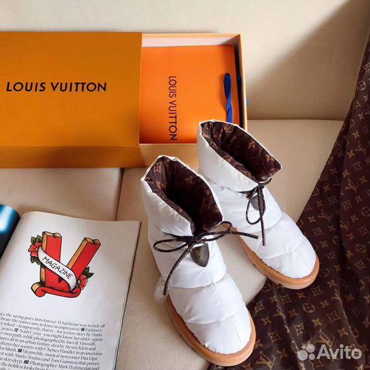 Ботинки женские зимние Louis Vuitton