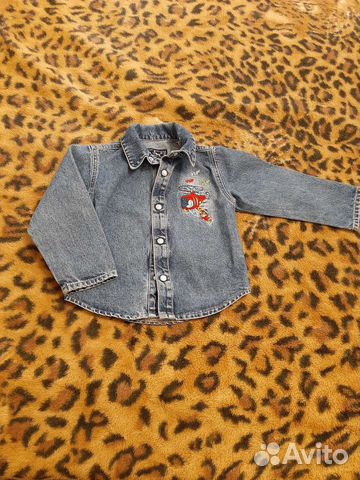 Джинсовая рубашка