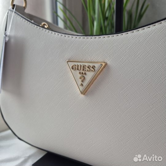 Сумка Guess Noelle на плечо люкс белая