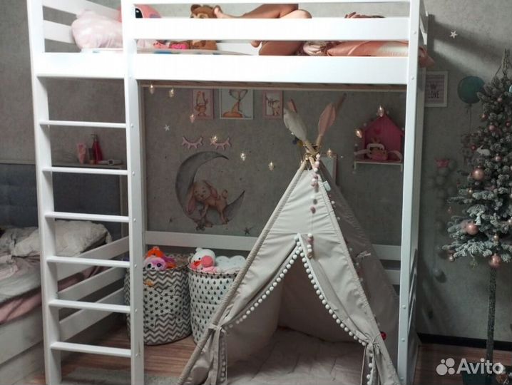 Кровать детская чердак новая