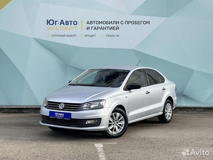 Volkswagen Polo 1.6 AT, 2019, 103 000 км