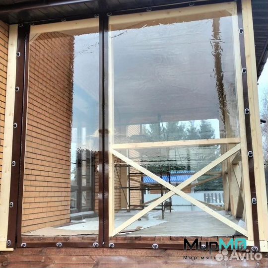 Мягкие окна для беседки