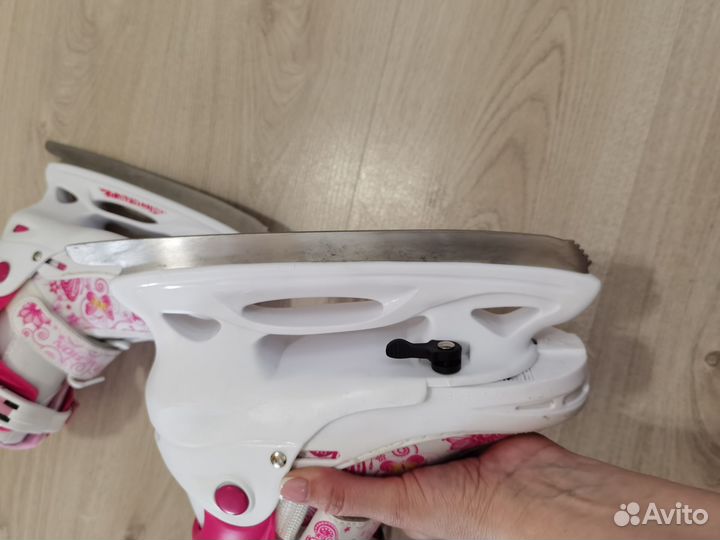 Коньки детские раздвижные