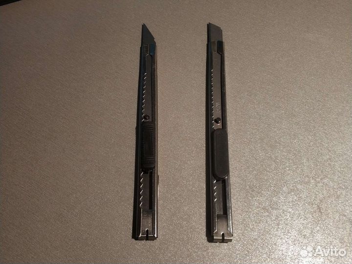 Канцелярский нож, тонировка, художественный