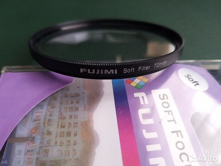 Фильтр фото для объектива fujimi soft 72 мм