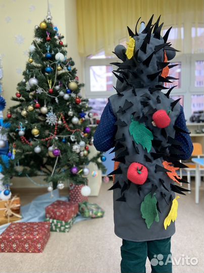 Новогодний костюм ежика 116-122