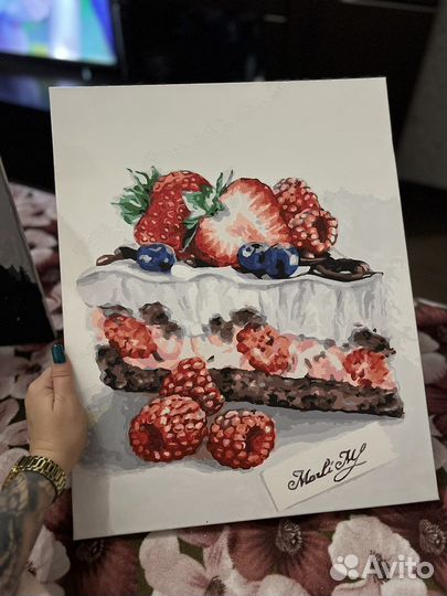 Расскрашенная картина
