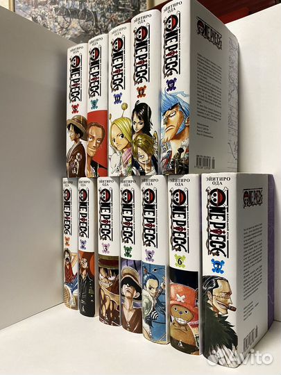 Манга: большой куш ONE piece, эйитиро ода