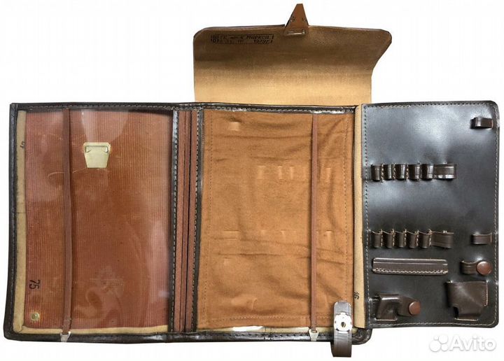 Планшет офицерский кожаный