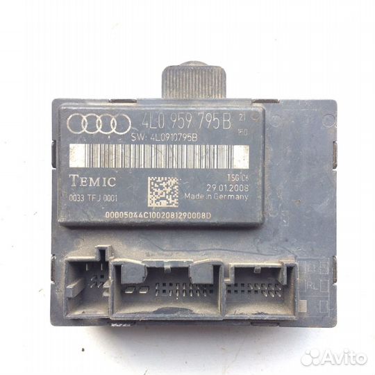 Блок комфорта двери Audi Q7 4L