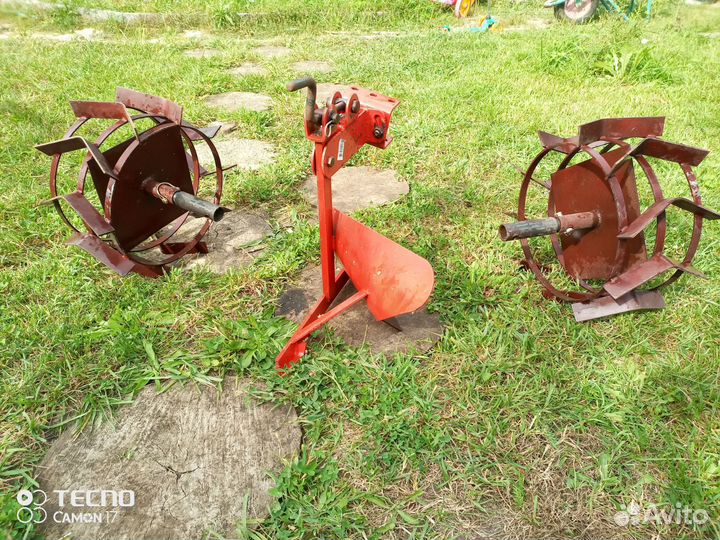 Грунтозацепы с удлиннителями для мотоблока Нева