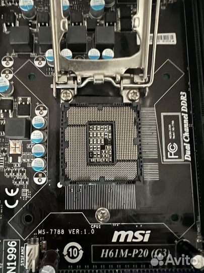 Материнская плата 1155