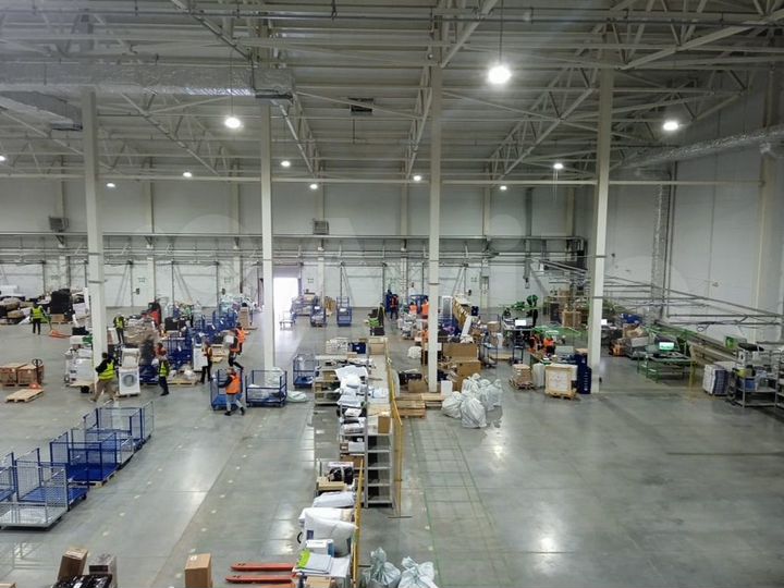 Новый склад класса А, пандус,10 ворот, потолки 15м