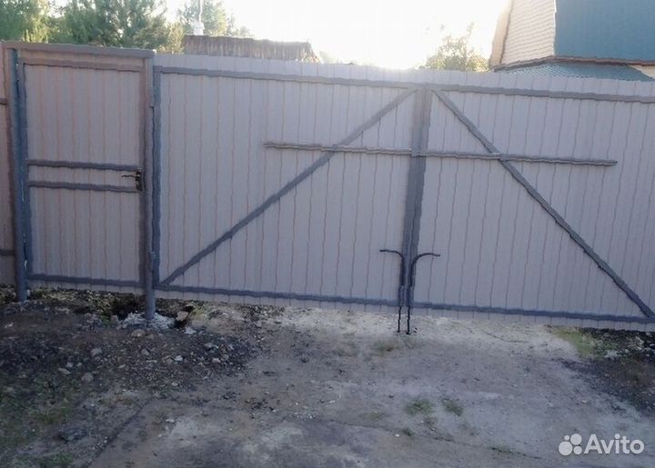 Забор из профнастила