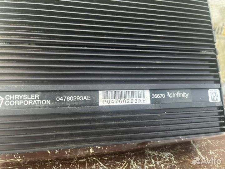 Усилитель звука Dodge Intrepid 3.5 1999