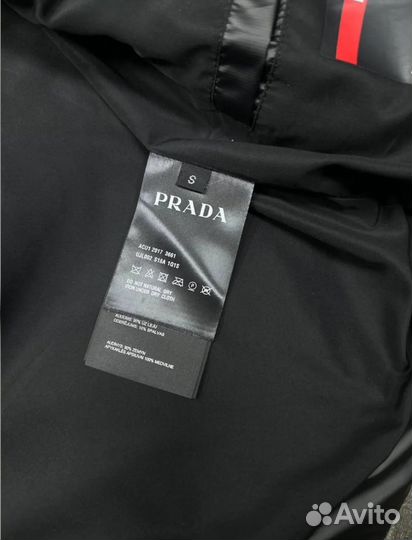 Пуховик prada puffer jacket