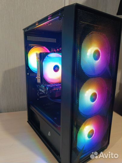 Игровой пк 12 ядер/16 gb/ssd 128gb/hdd 500gb/1650s