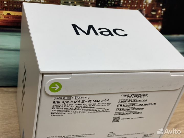 Mac mini M4 24GB 512GB 10CPU 10GPU