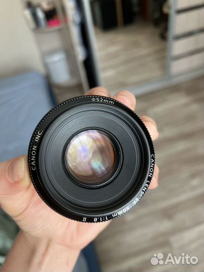 Объектив canon ef 50mm f 1 8 ii