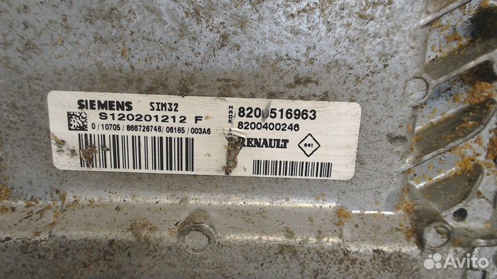 Блок управления двигателем Renault Kangoo, 2006