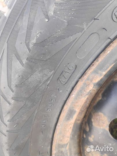 Комплект колес с колпаками на форд фьюжн