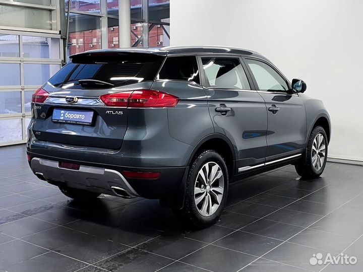 Geely Atlas 2.4 AT, 2021, 55 843 км