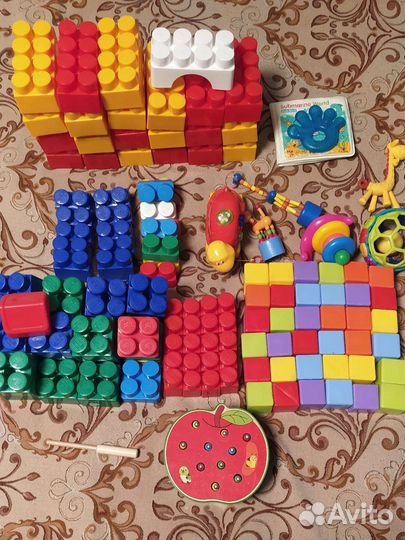 Игрушки, конструктор, магнитная рыбалка