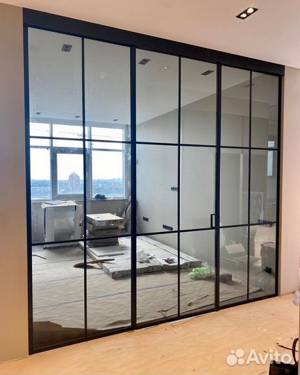 Перегородка стеклянная от производителя