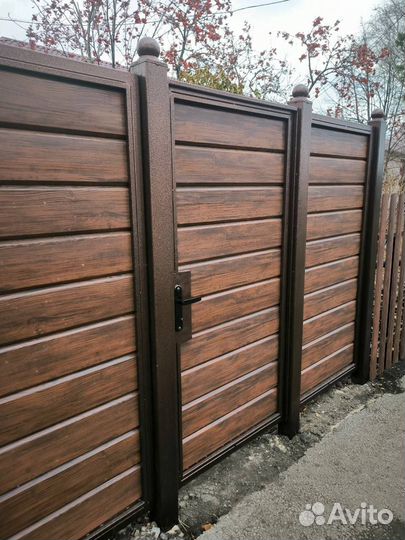 Металлосайдинг под дерево