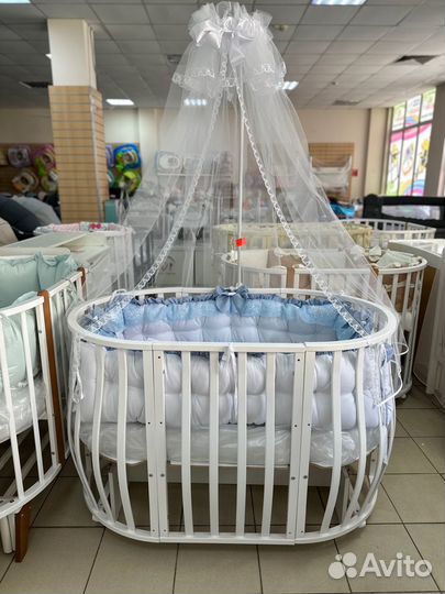 Кроватка круглая