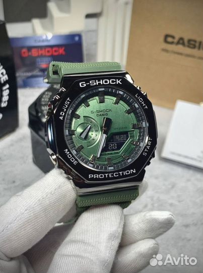 Часы G-Shock 2100 зеленые